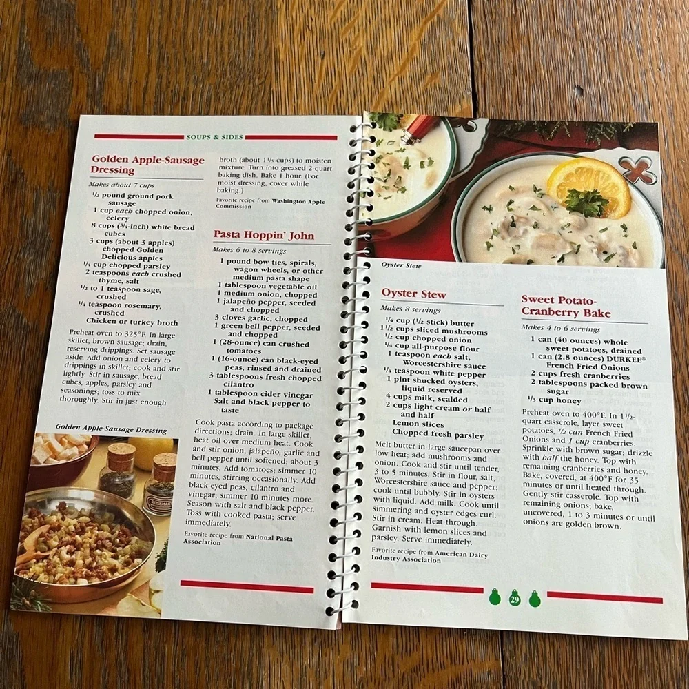 Treasury of Christmas Recipes Cookbook